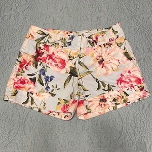 New York and Co Floral Shorts